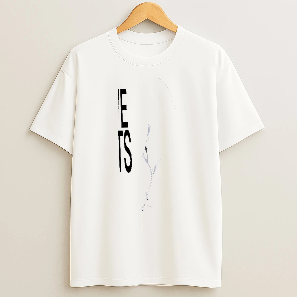 Officials Intrusive Thoughts Distorted Text Premium T Shirt Sweatshirt Hoodie