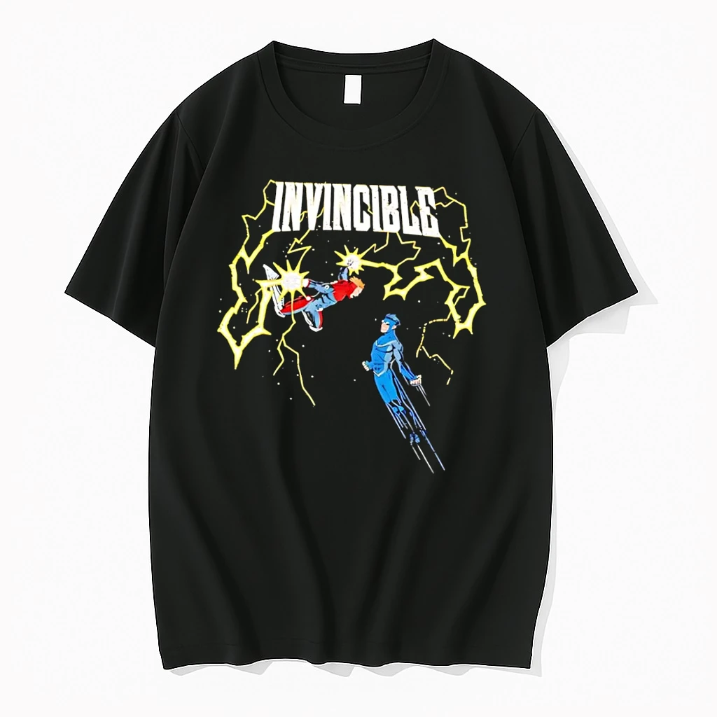 Officials Invincible Vs Powerplex Black Premium T Shirt Sweatshirt Hoodie