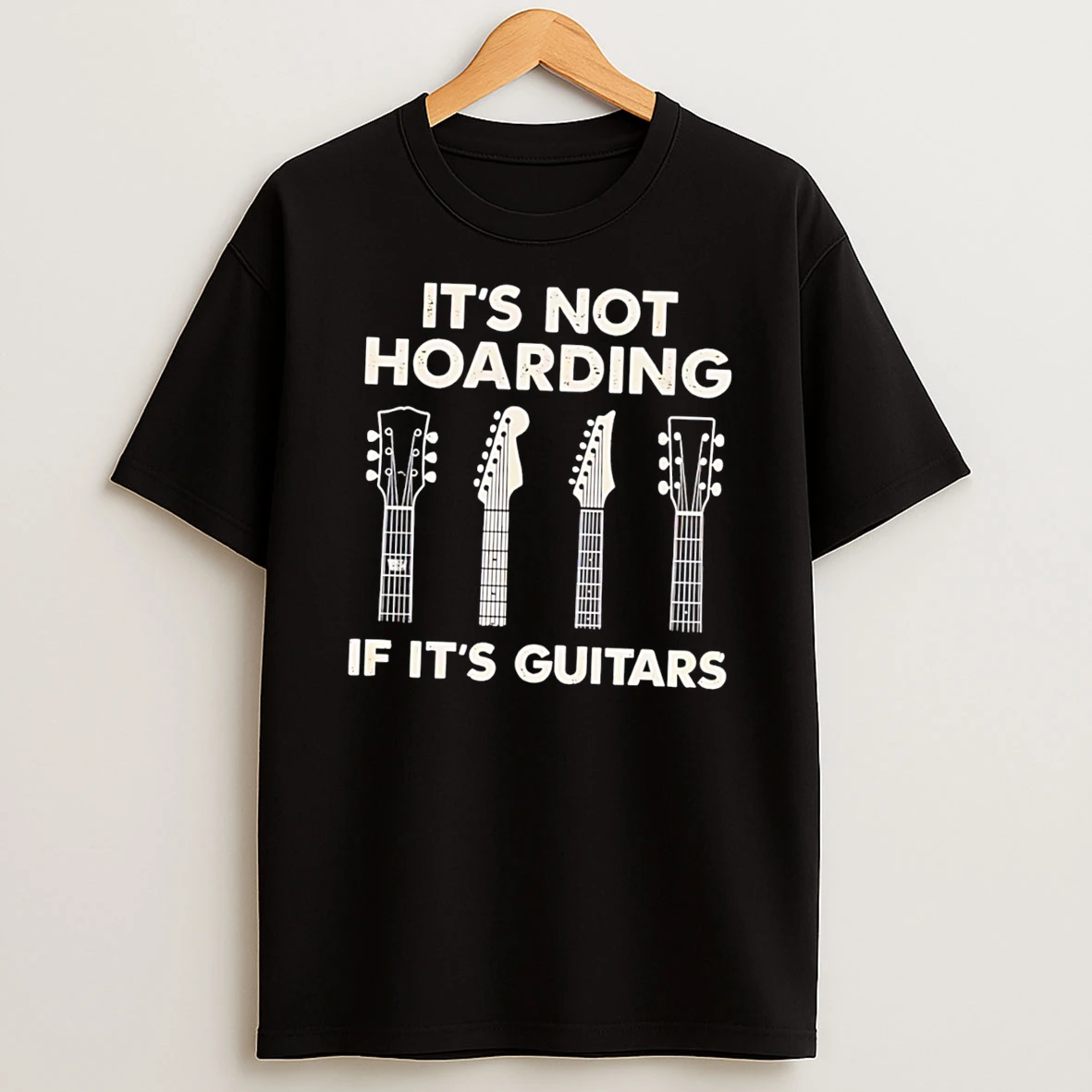Officials It Is Not Hoarding If It Is Guitars Guitarist Tee Premium T Shirt Sweatshirt Hoodie