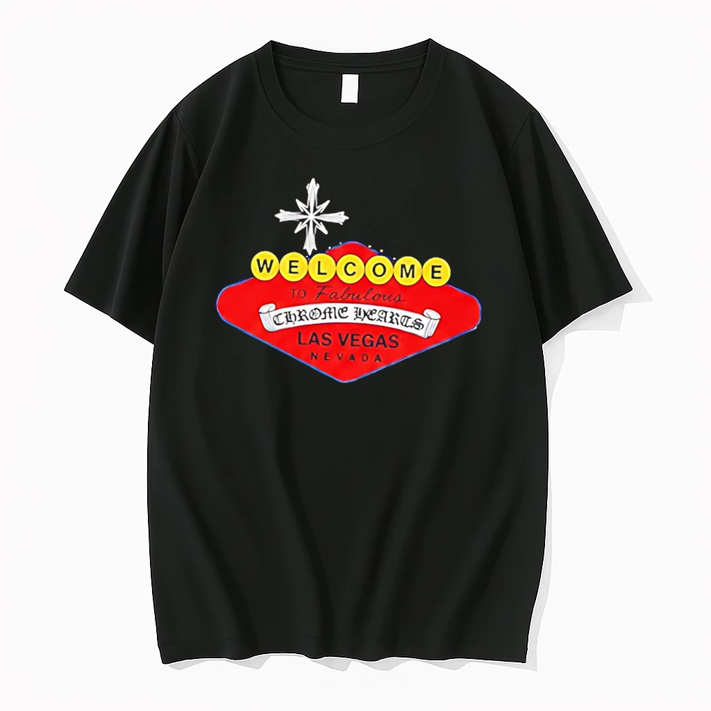 Officials J Hope Wearing Chrome Hearts Welcome To Vegas Tee Premium T Shirt Sweatshirt Hoodie