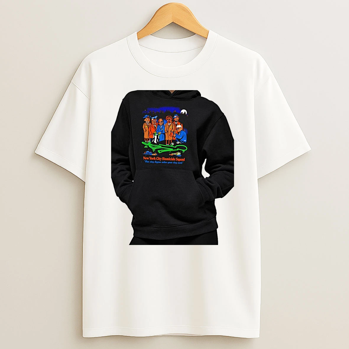 Officials Jalen Brunson Julius Randle New York Knicks 2026 New York City Homicide Squad Premium T Shirt Sweatshirt Hoodie