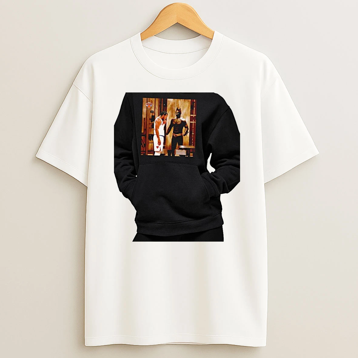 Officials Jaylen Brunson Batman New York Knicks Crossover Premium T Shirt Sweatshirt Hoodie