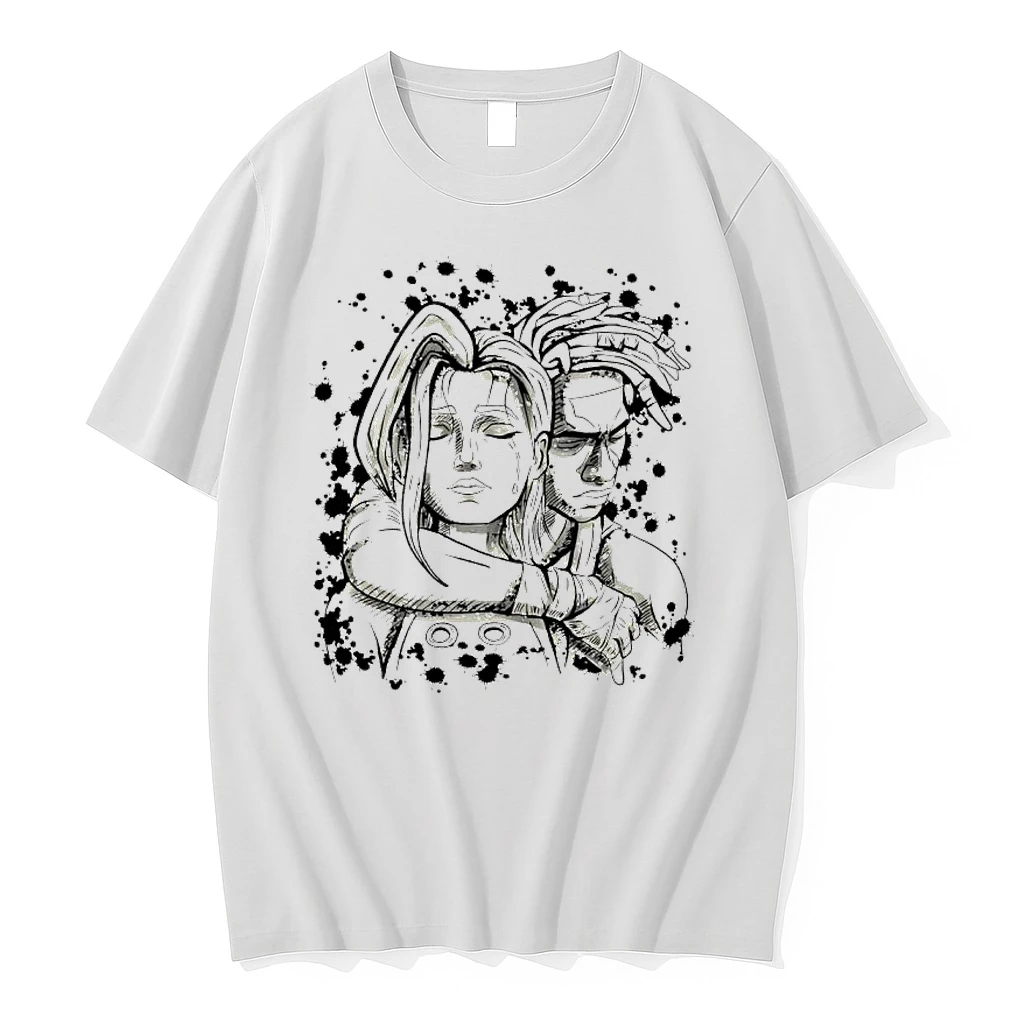 Officials Jinx And Ekko Emotional Embrace Grunge Splatter Art Premium T Shirt Sweatshirt Hoodie