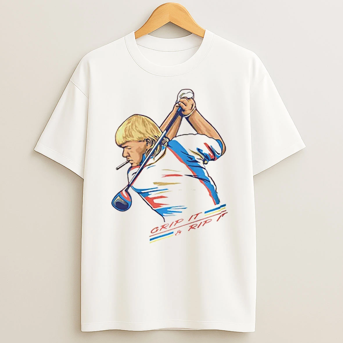 Officials John Daly Grip It And Rip It Golf Premium T Shirt Sweatshirt Hoodie