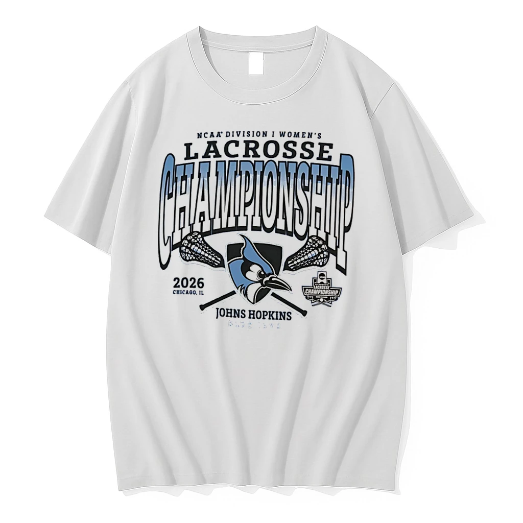 Officials Johns Hopkins Blue Jays 2026 Ncaa Division I Womens Lacrosse Championship Tee Premium T Shirt Sweatshirt Hoodie