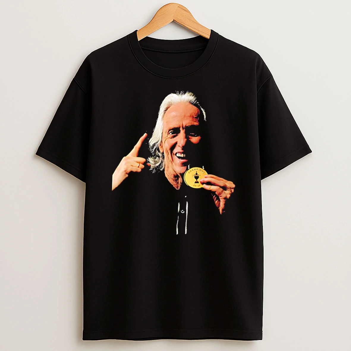 Officials Jorge Jesus Al Nassr 2025%ce%b3co26 Saudi Pro League Champions Trophy Graphic Tee Premium T Shirt Sweatshirt Hoodie