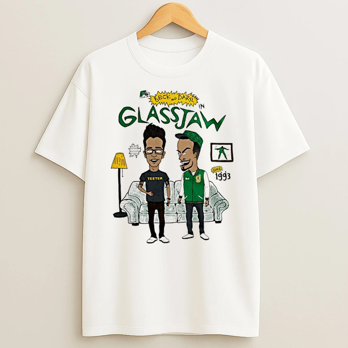 Officials Justin Beck And Daryl Palumbo Glassjaw 1993 Premium T Shirt Sweatshirt Hoodie