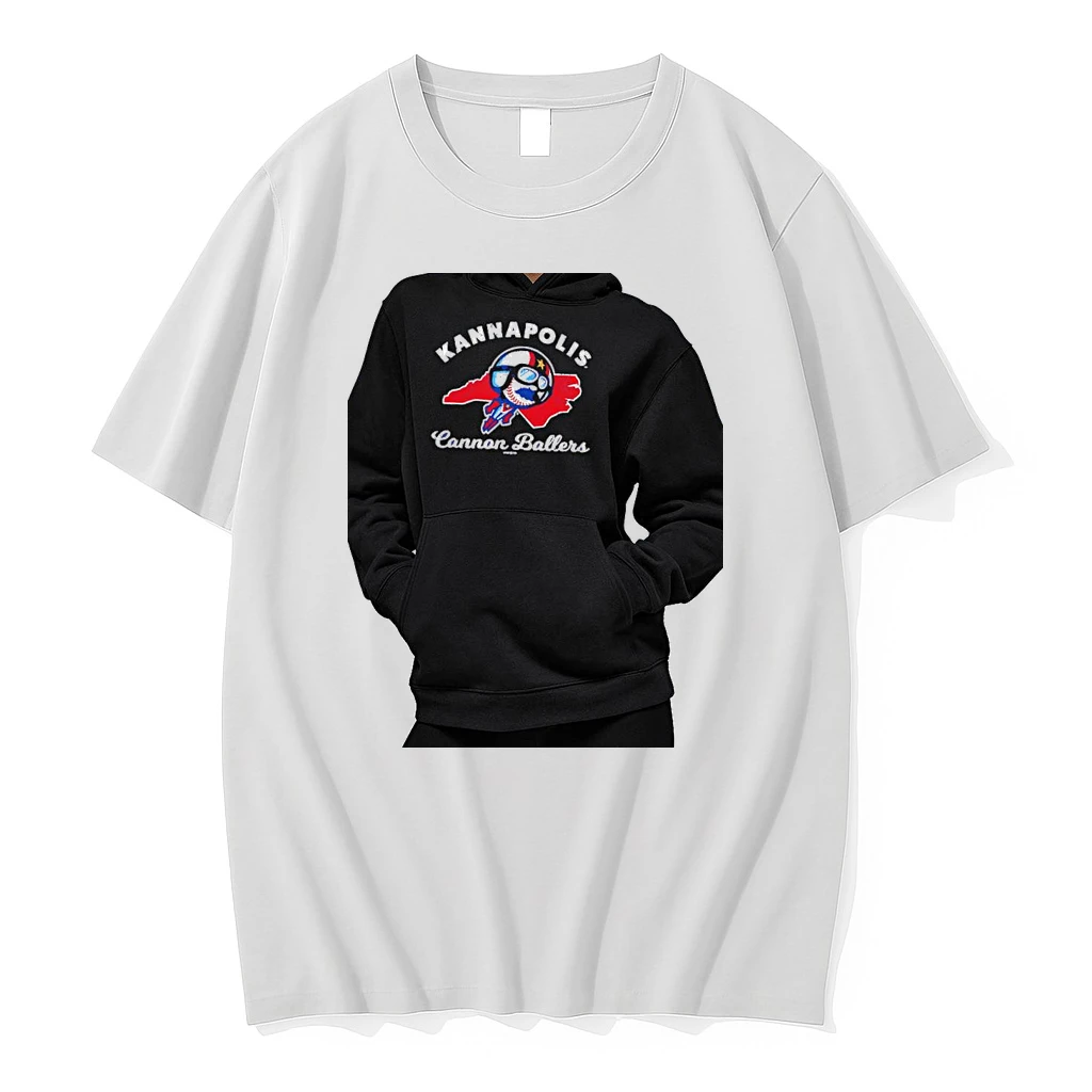 Officials Kannapolis Cannon Ballers North Carolina Baseball Skull Premium T Shirt Sweatshirt Hoodie