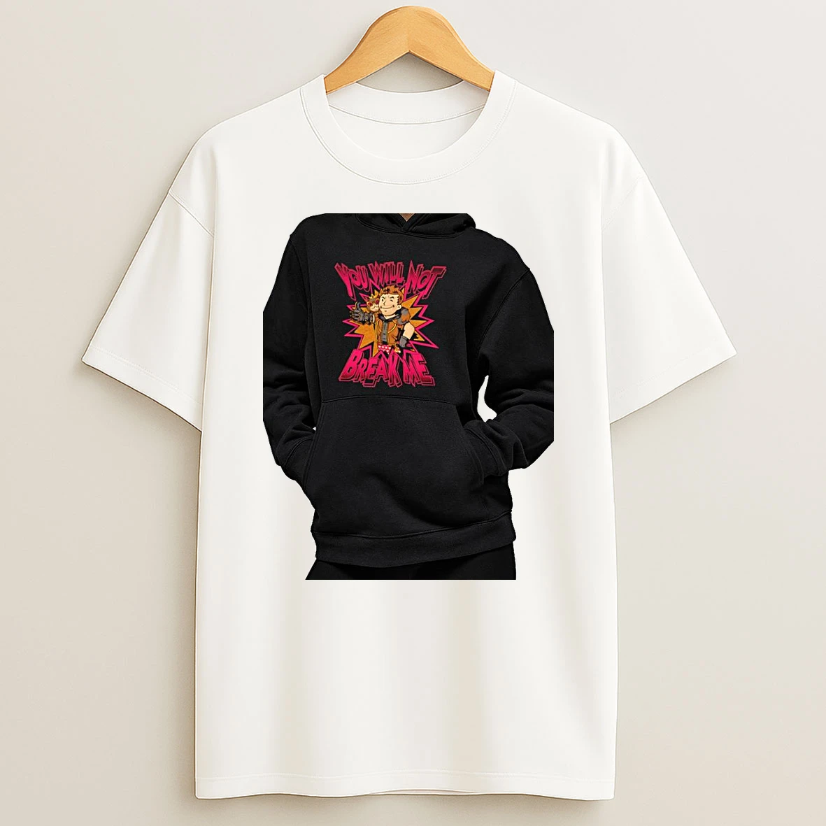 Officials Kenny Omega You Will Not Break Me With Cat And Nunchucks Wrestling Fan Premium T Shirt Sweatshirt Hoodie