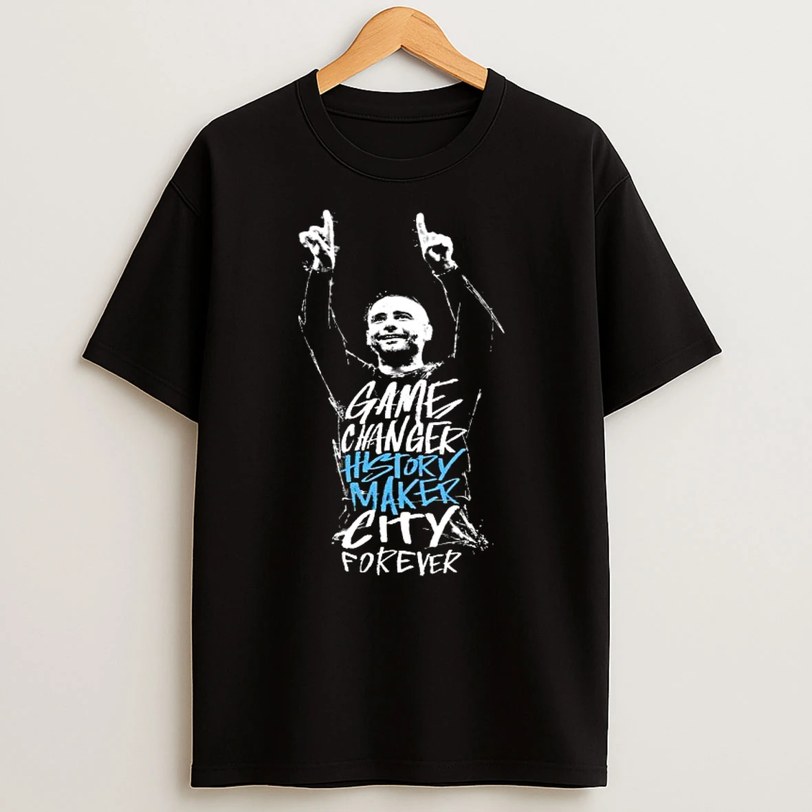 Officials Manchester City Pep Game Changer Kids 1 Premium T Shirt Sweatshirt Hoodie