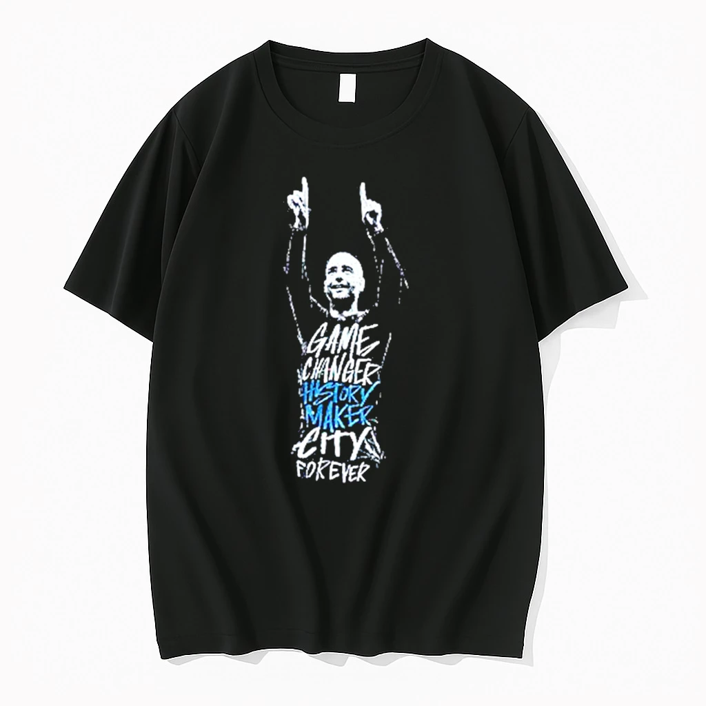 Officials Manchester City To Honour 10 Extraordinary Years Of Pep Guardiola Tee Premium T Shirt Sweatshirt Hoodie