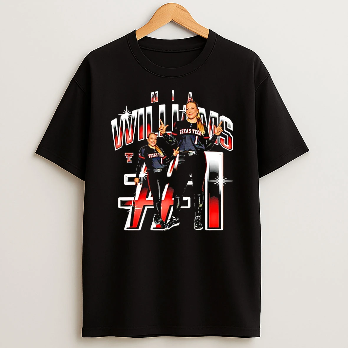 Officials Mia Williams Texas Tech Ncaa Softball Premium T Shirt Sweatshirt Hoodie