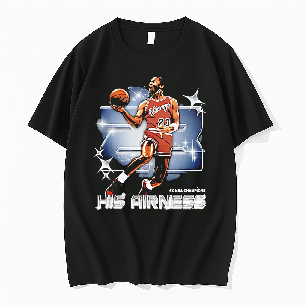 Officials Michael Jordan His Airness Chicago Bulls 23 6x Nba Champions Premium T Shirt Sweatshirt Hoodie