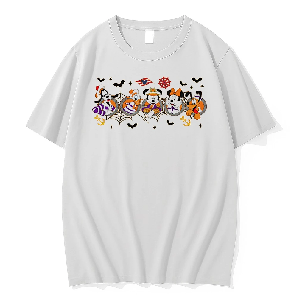 Officials Mickey And Friends Halloween Cruise Disney Vintage Premium T Shirt Sweatshirt Hoodie