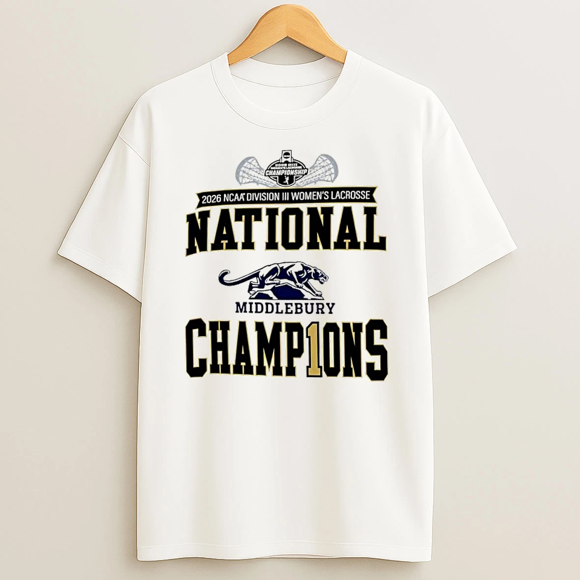 Officials Middlebury Panthers 2026 Ncaa Division Iii Womens Lacrosse National Champions Logo Premium T Shirt Sweatshirt Hoodie