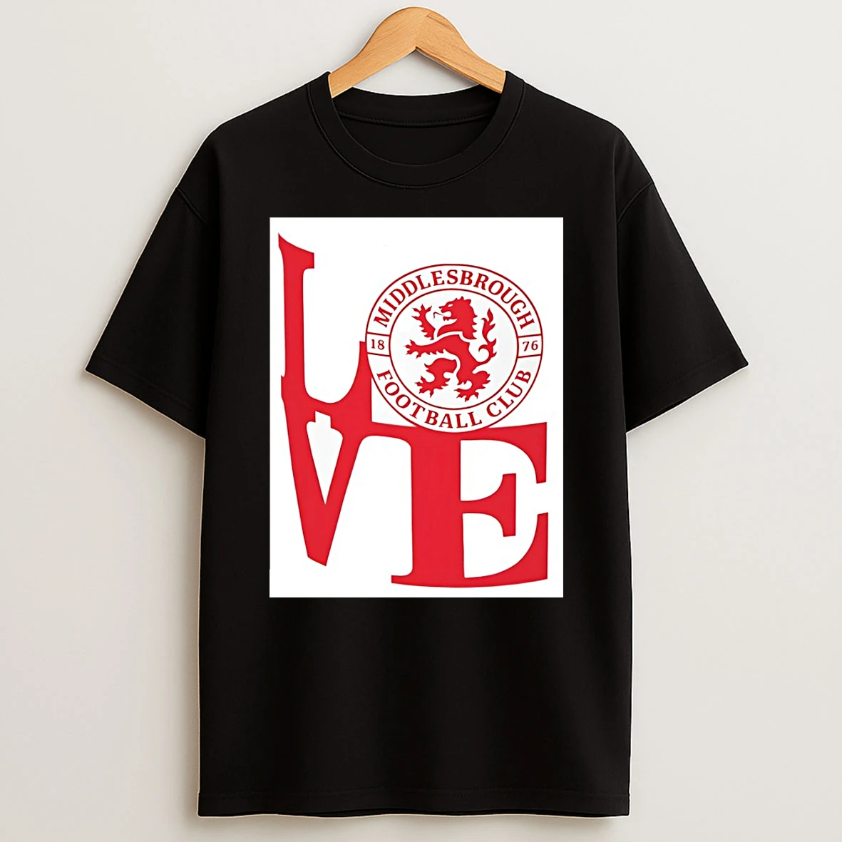 Officials Middlesbrough Fc Love Est 1876 Premium T Shirt Sweatshirt Hoodie