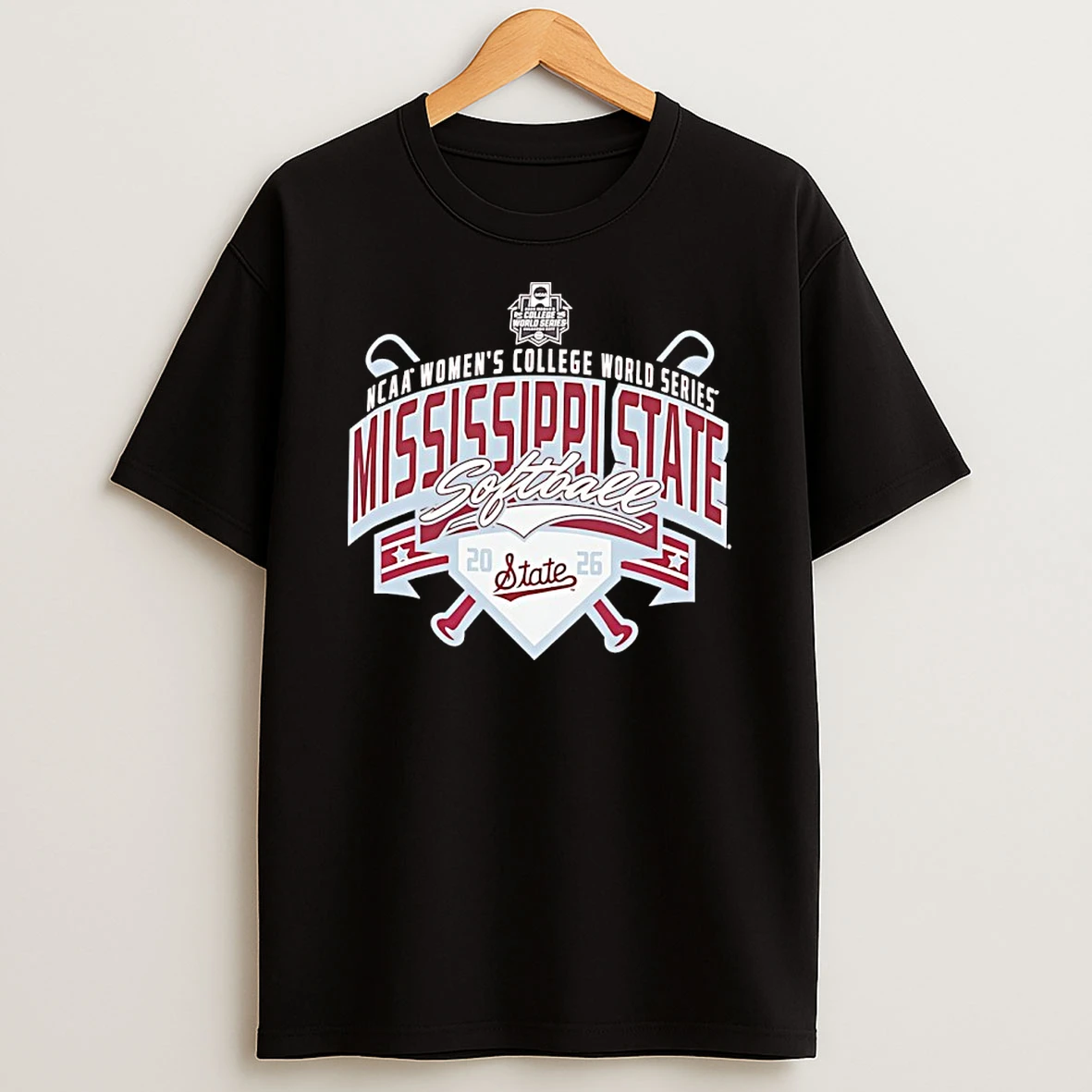 Officials Mississippi State Softball 2026 Ncaa Womens College World Series Premium T Shirt Sweatshirt Hoodie