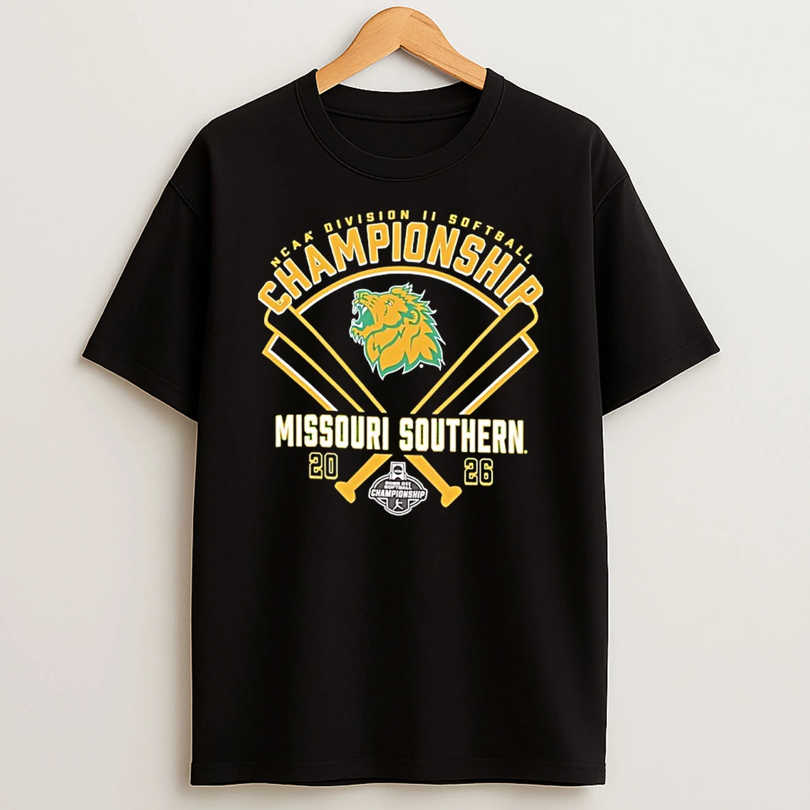 Officials Missouri Southern 2026 Ncaa Division Ii Softball Championship Premium T Shirt Sweatshirt Hoodie