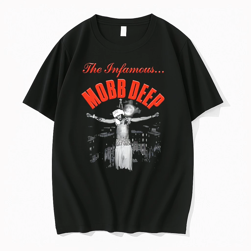Officials Mobb Deep The Infamous Murda Muzik Crucifixion Pose Urban Premium T Shirt Sweatshirt Hoodie