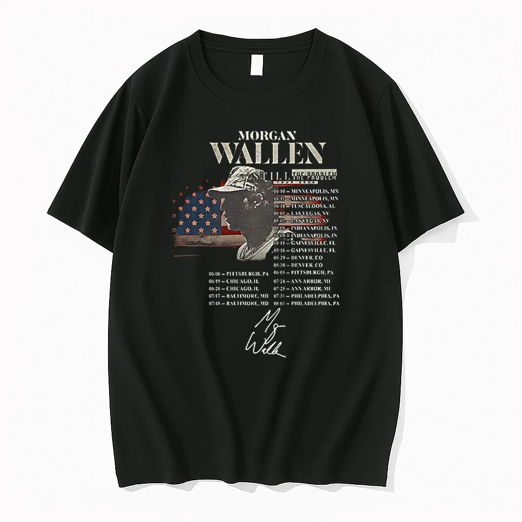 Officials Morgan Wallen Country Music Concert Tee Still The Problem Tour 2026 Signature Premium T Shirt Sweatshirt Hoodie