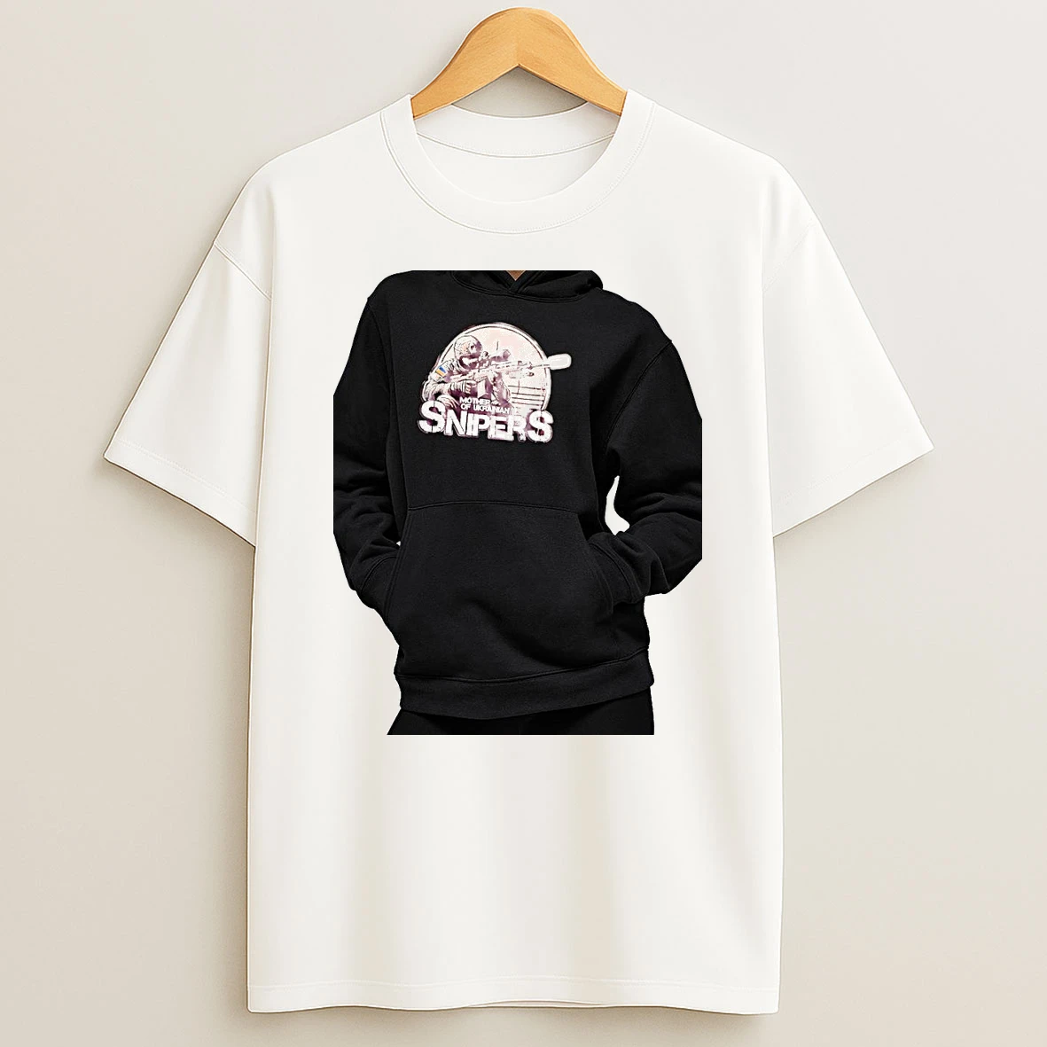 Officials Mother Of Ukrainian Snipers Tactical Military Distressed Premium T Shirt Sweatshirt Hoodie
