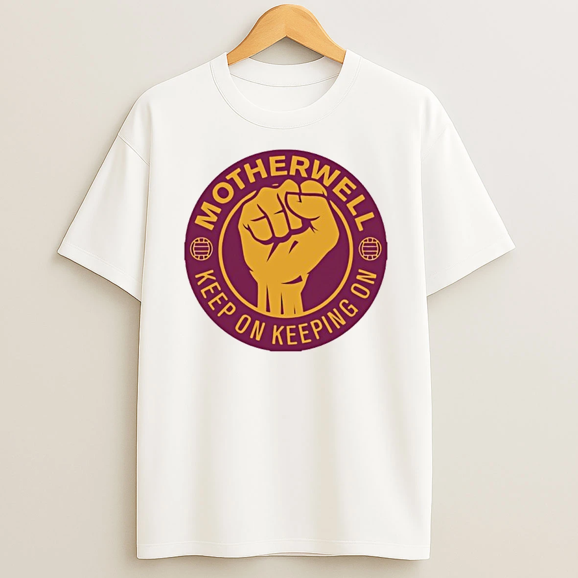 Officials Motherwell Keep On Keeping On Premium T Shirt Sweatshirt Hoodie