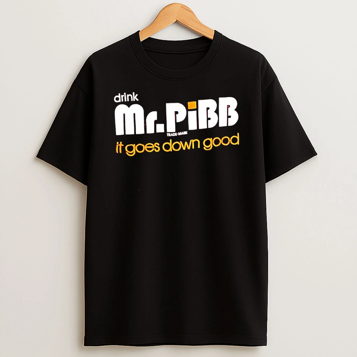 Officials Mr Pibb Drink It Goes Down Good Soda Premium T Shirt Sweatshirt Hoodie