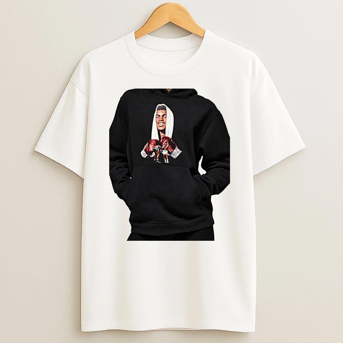 Officials Muhammad Ali Boxing Everlast Legend Heavy Weight Champion Ring Premium T Shirt Sweatshirt Hoodie