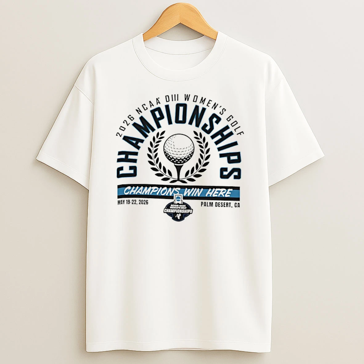 Officials Ncaa Division Iii Womens Golf Championship May 19 22 2026 Premium T Shirt Sweatshirt Hoodie