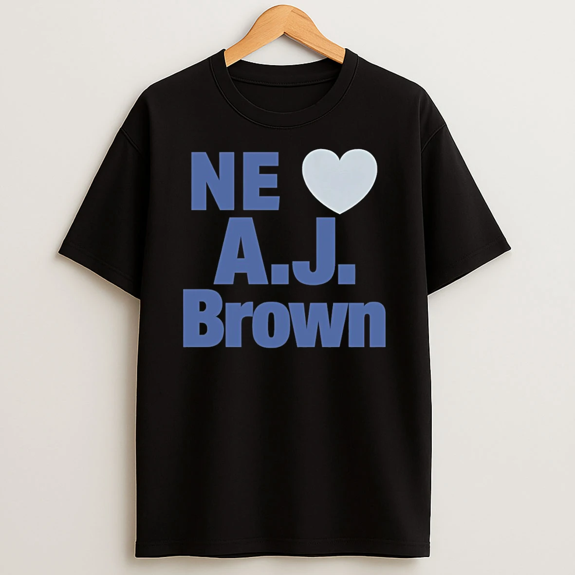 Officials Ne A J Brown New England Patriots Football Nfl 2026 Premium T Shirt Sweatshirt Hoodie