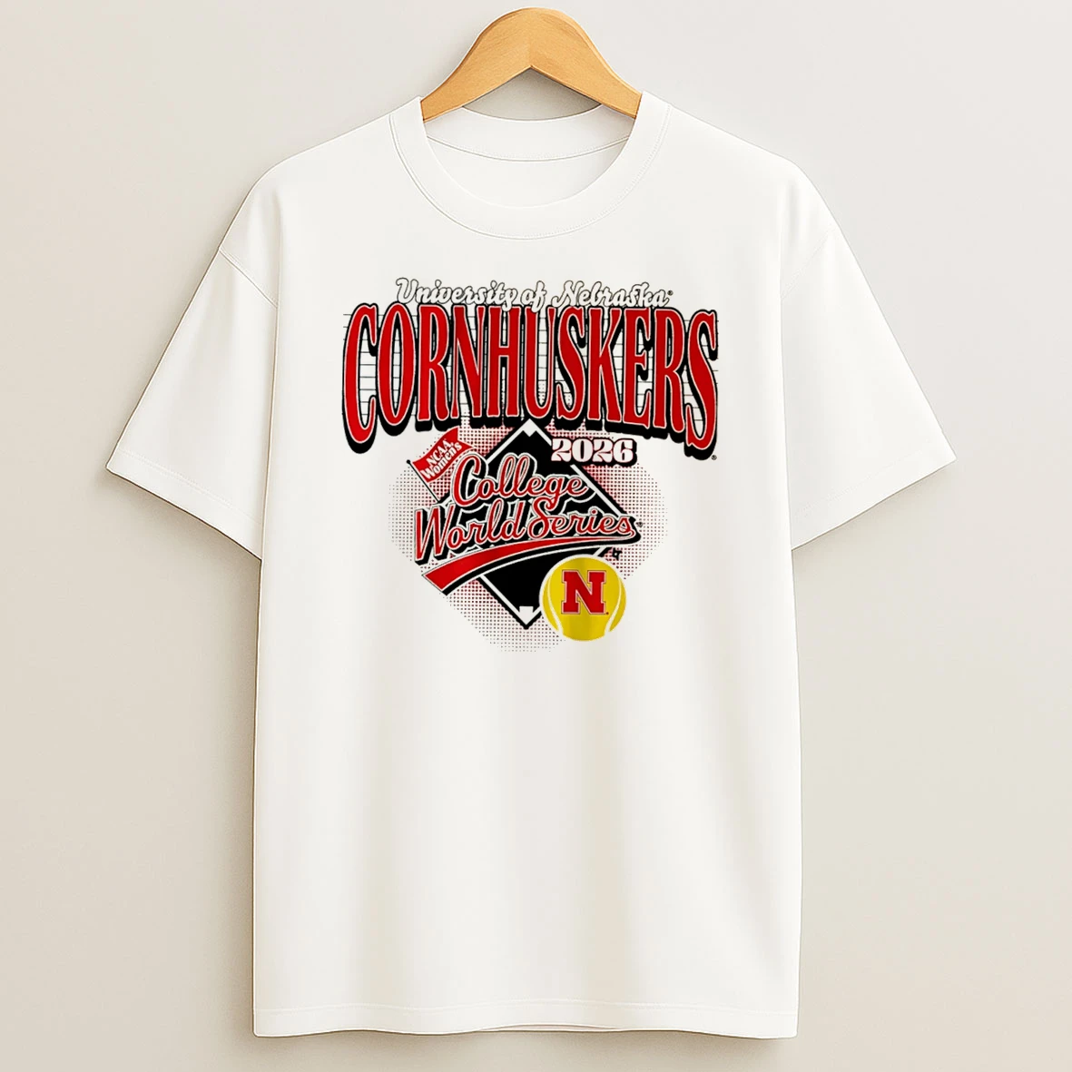 Officials Nebraska Softball 2026 Ncaa Womens College World Series Tee Premium T Shirt Sweatshirt Hoodie