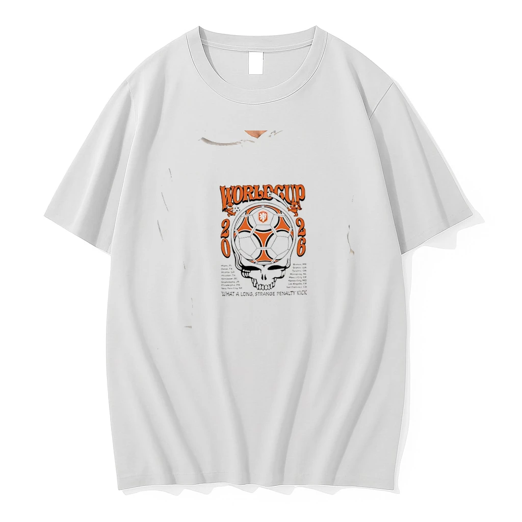 Officials Netherlands National Football Team Grateful Dead World Cup 2026 What A Long Strange Penalty Kick Premium T Shirt Sweatshirt Hoodie