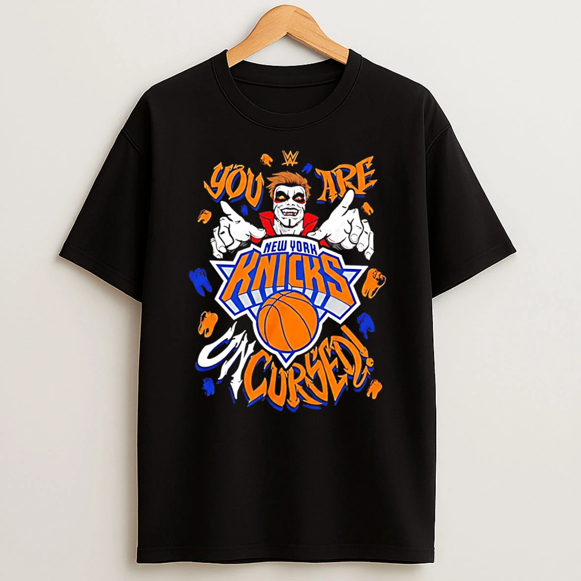 Officials New York Knicks Danhausen You Are Uncursed 2026 Tee Premium T Shirt Sweatshirt Hoodie