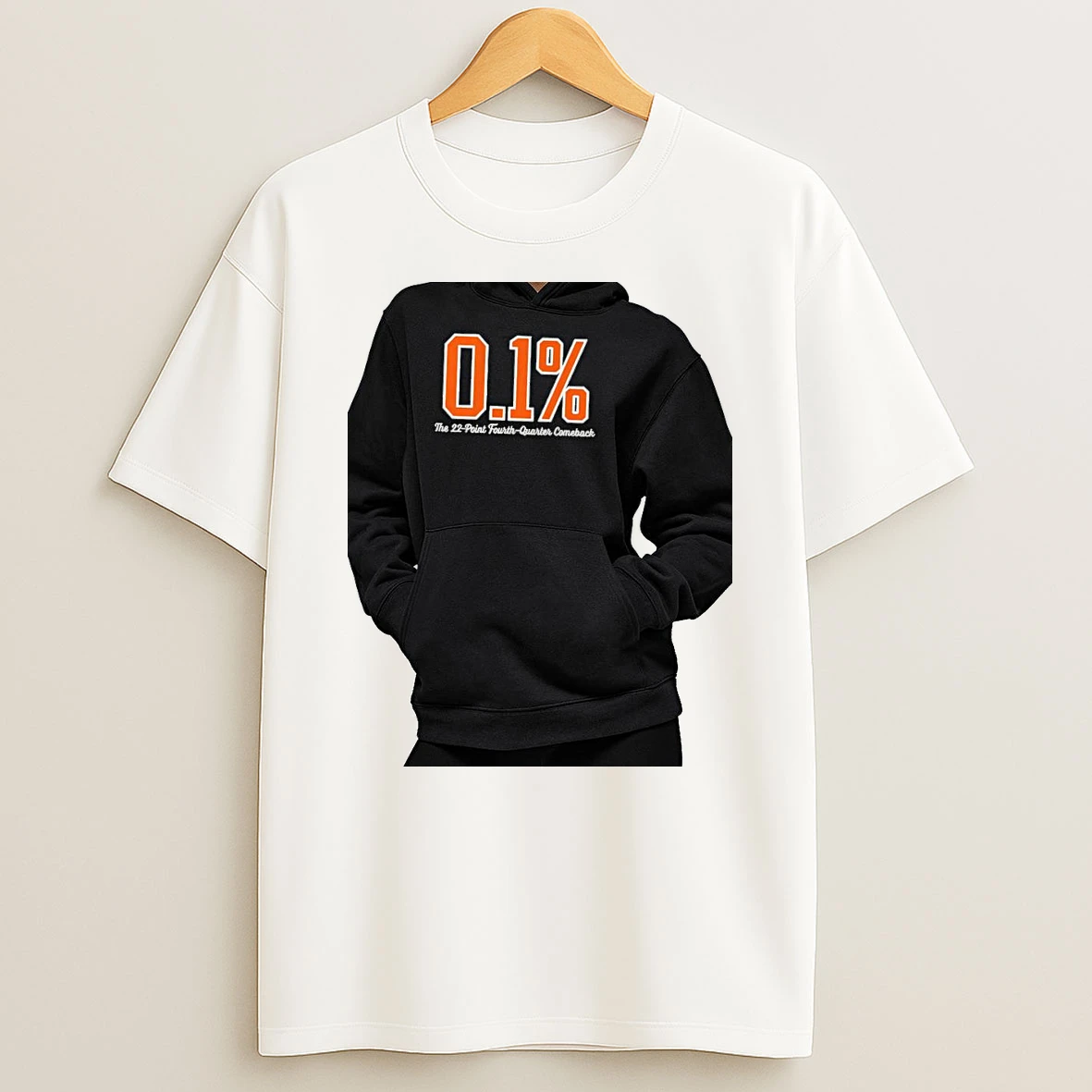 Officials New York Knicks Nba Playoffs 0 1 Percent The 22 Point Fourth Quarter Comeback Premium T Shirt Sweatshirt Hoodie