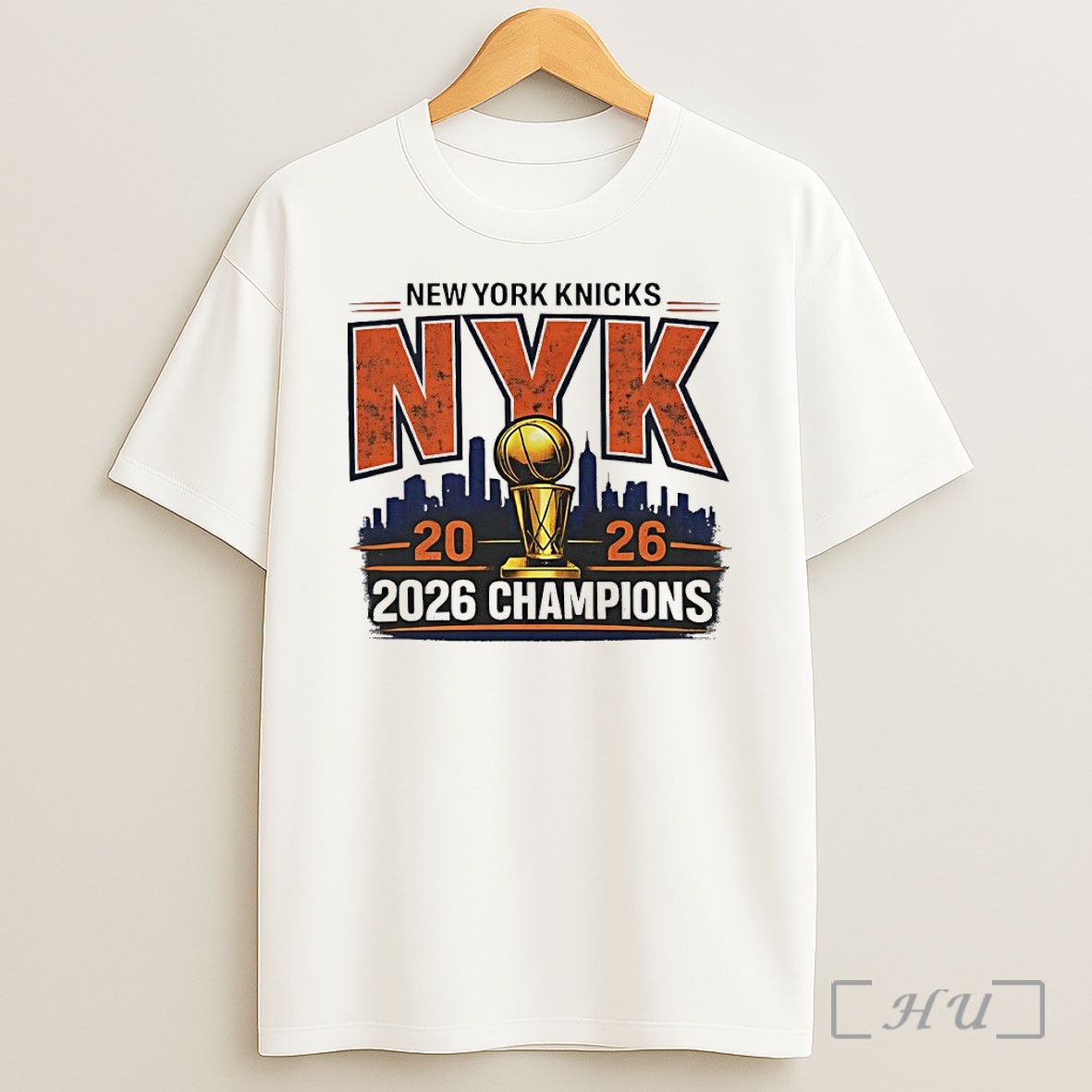 Officials New York Knicks Nyk 2026 Champions Trophy Skyline Premium Shirt Sweatshirt Tee