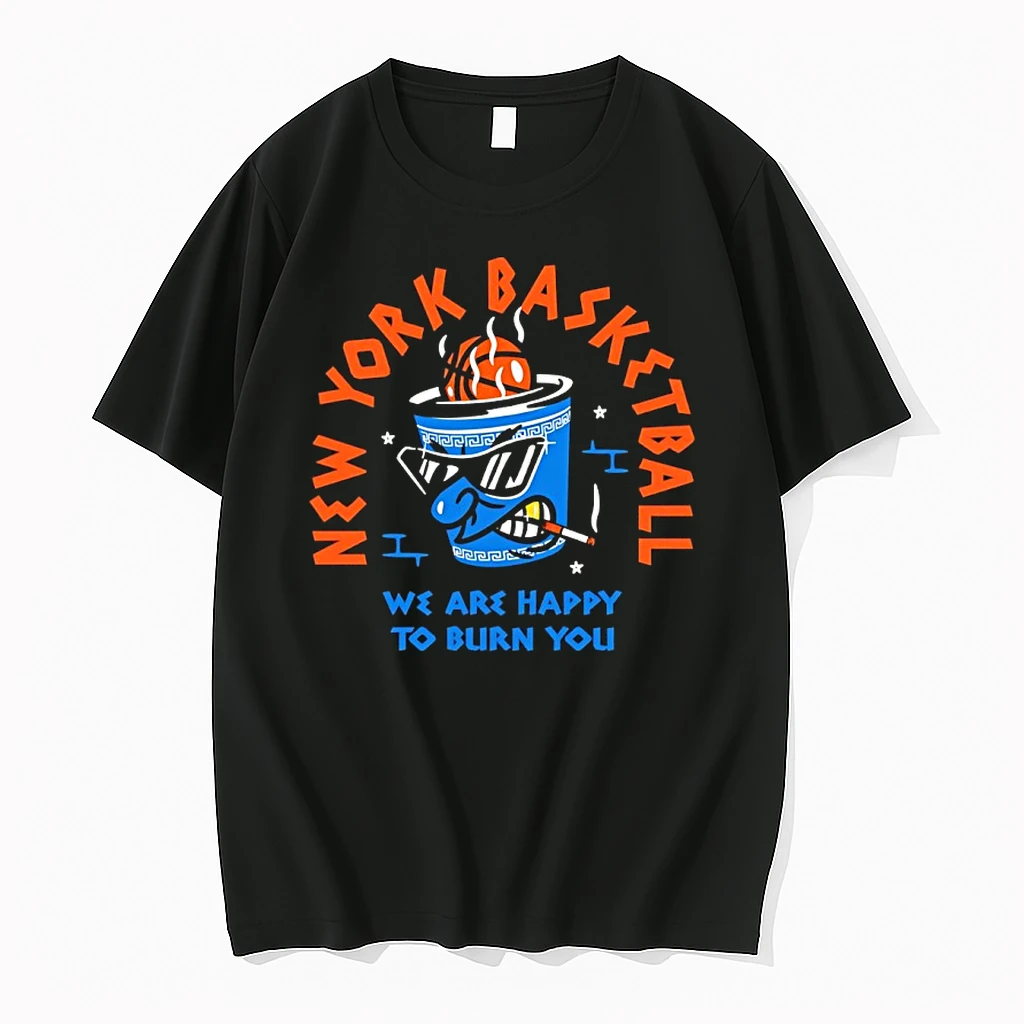 Officials New York Knicks We Are Happy To Burn You Basketball Premium T Shirt Sweatshirt Hoodie