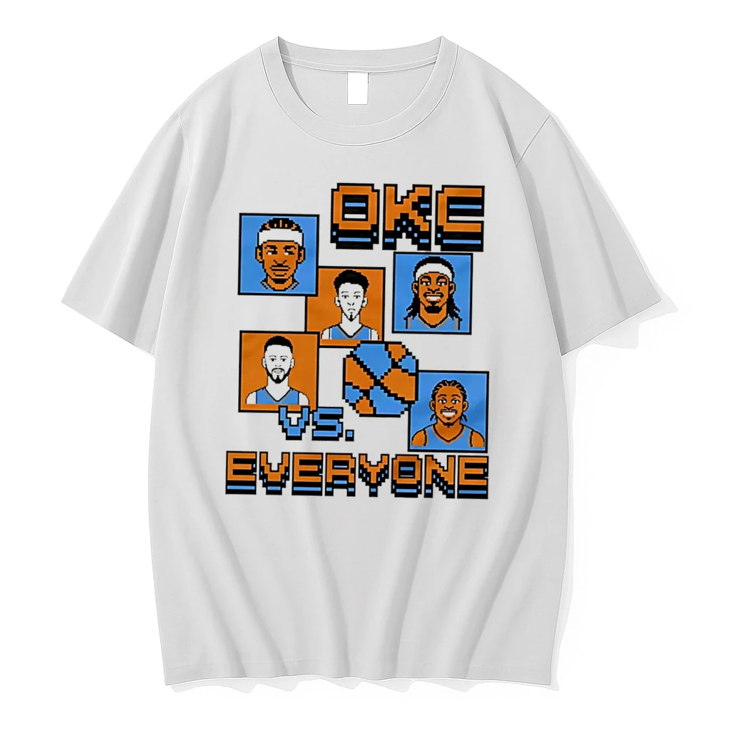 Officials Oklahoma City Thunder Okc Vs Everyone 8 Bit Tee Premium T Shirt Sweatshirt Hoodie