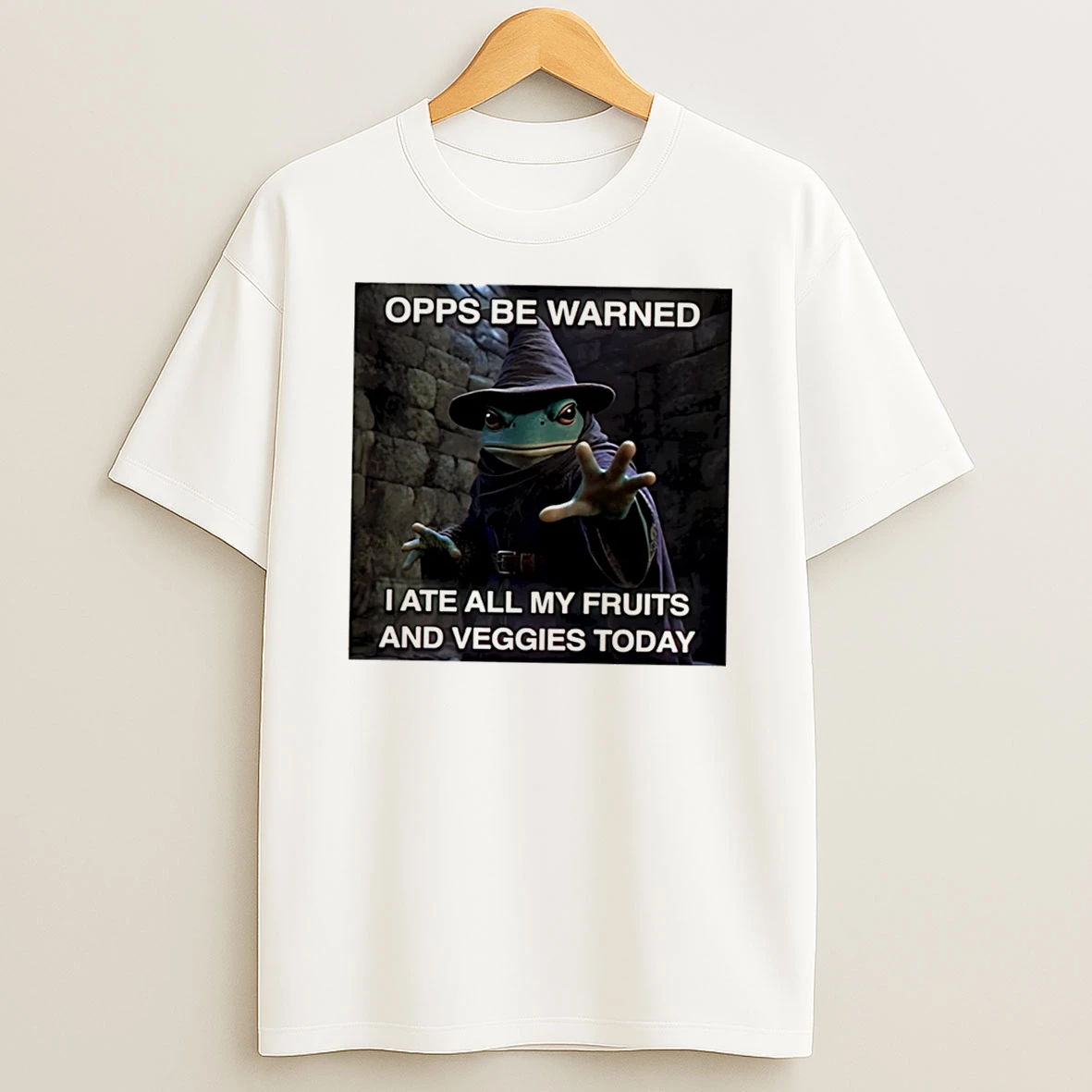 Officials Opps Be Warned I Ate All My Fruits And Veggies Today Tee Premium T Shirt Sweatshirt Hoodie