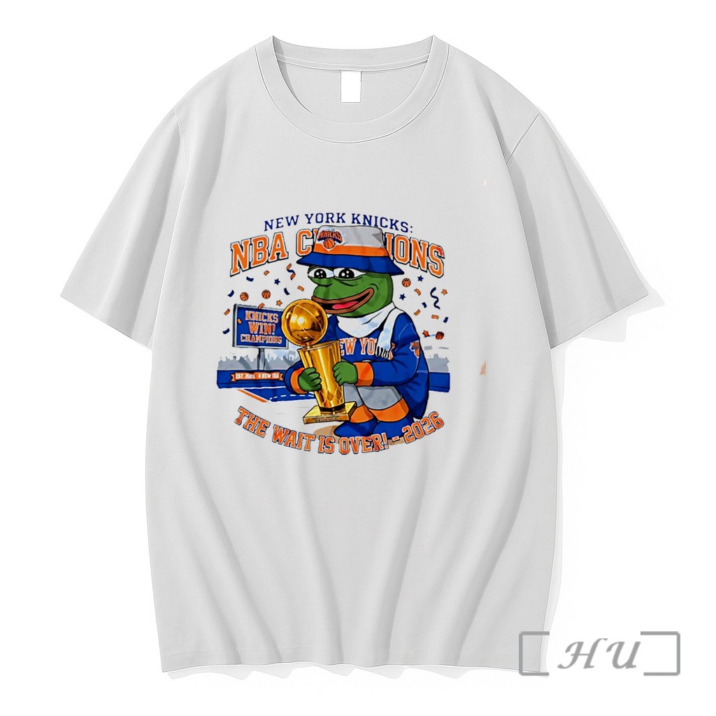 Officials Pepe The Frog New York Knicks 2026 Nba Champions Tee Premium Shirt Sweatshirt Tee