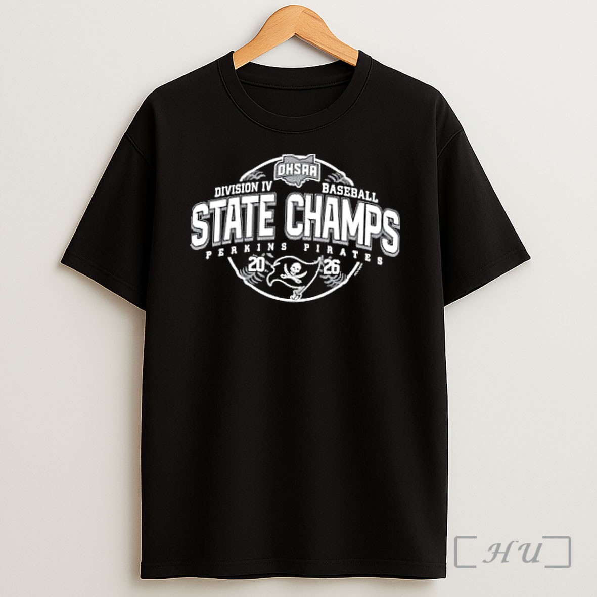 Officials Perkins Pirates 2026 Ohsaa Baseball Division 4 State Champions Premium Shirt Sweatshirt Tee