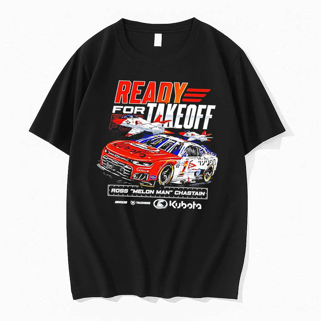 Officials Ross Melon Man Chastain Ready For Takeoff Trackhouse Racing Kubota Tee Premium T Shirt Sweatshirt Hoodie
