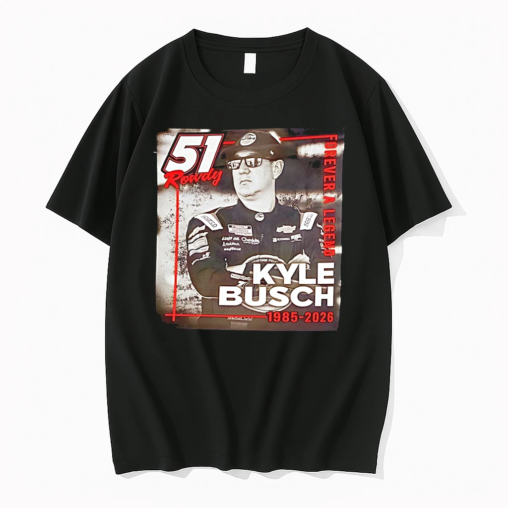 Officials Rowdy Forever 51 Kyle Busch 1985 2026 Forever Legend Premium T Shirt Sweatshirt Hoodie