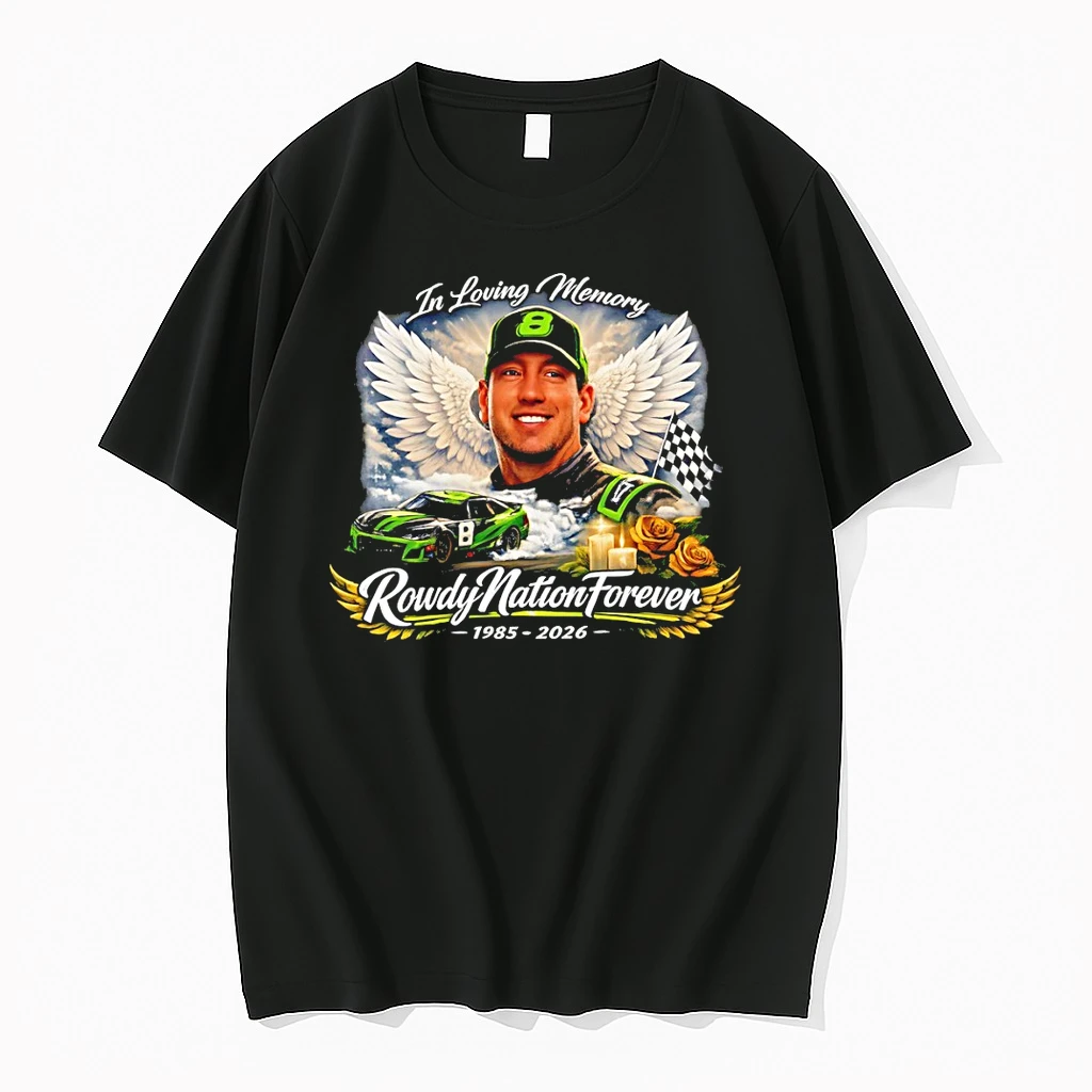 Officials Rowdy Nation Forever Busch Graphic Nascar Racing In Loving Memorial Number 8 Premium T Shirt Sweatshirt Hoodie