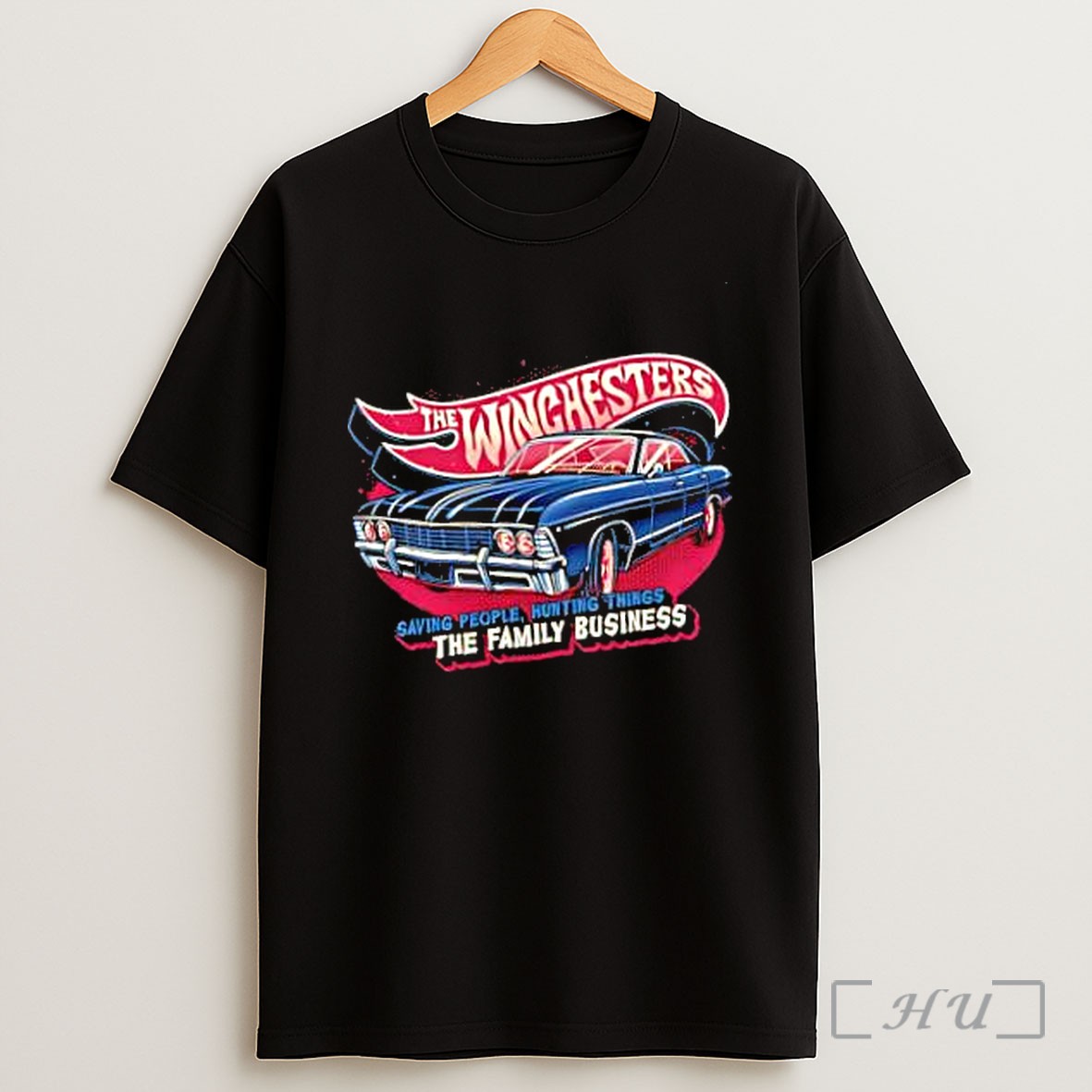 Officials Sam Dean Winchester Supernatural The Winghesters Saving People Hunting Things Premium Shirt Sweatshirt Tee