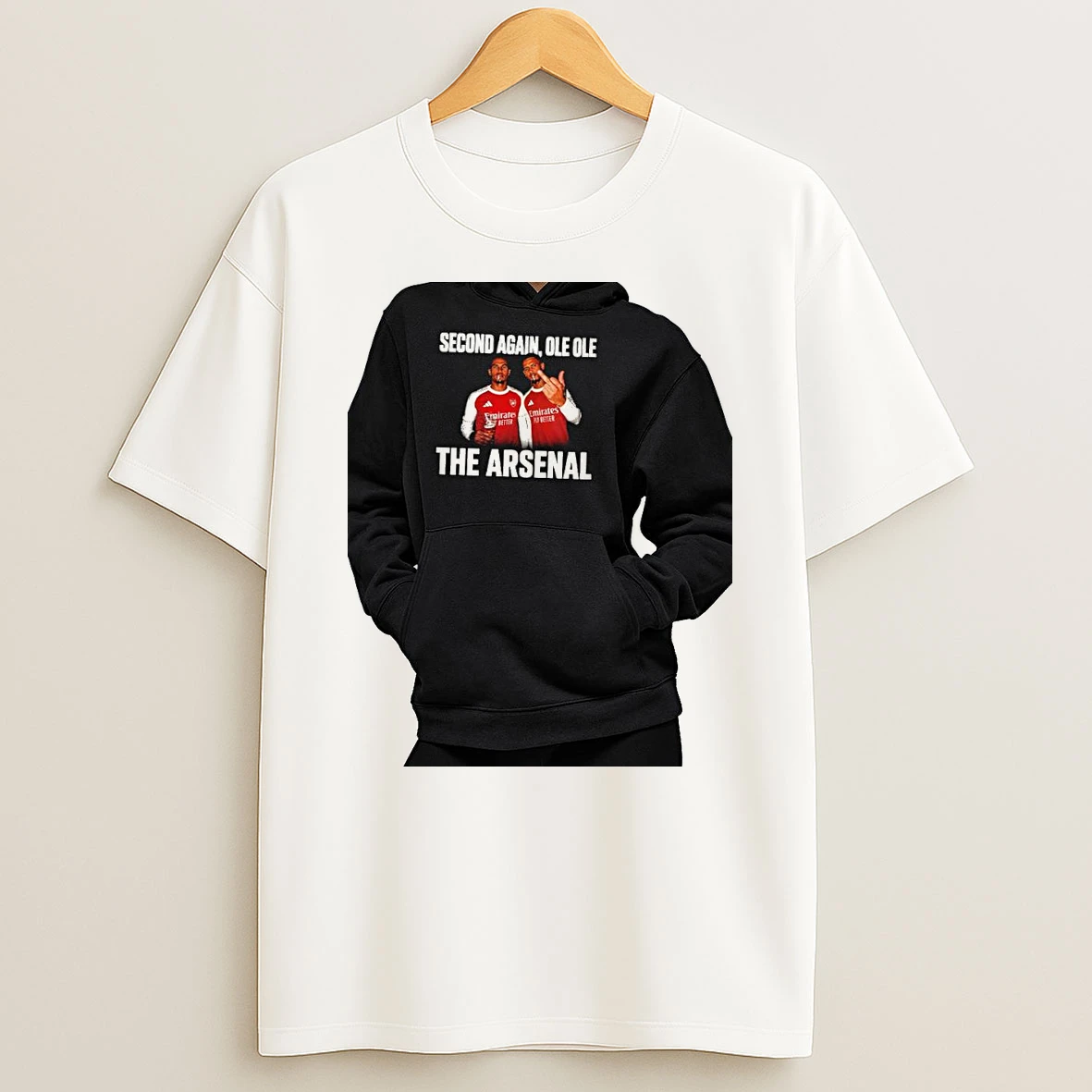 Officials Second Again Ole Ole The Arsenal Meme Premium T Shirt Sweatshirt Hoodie