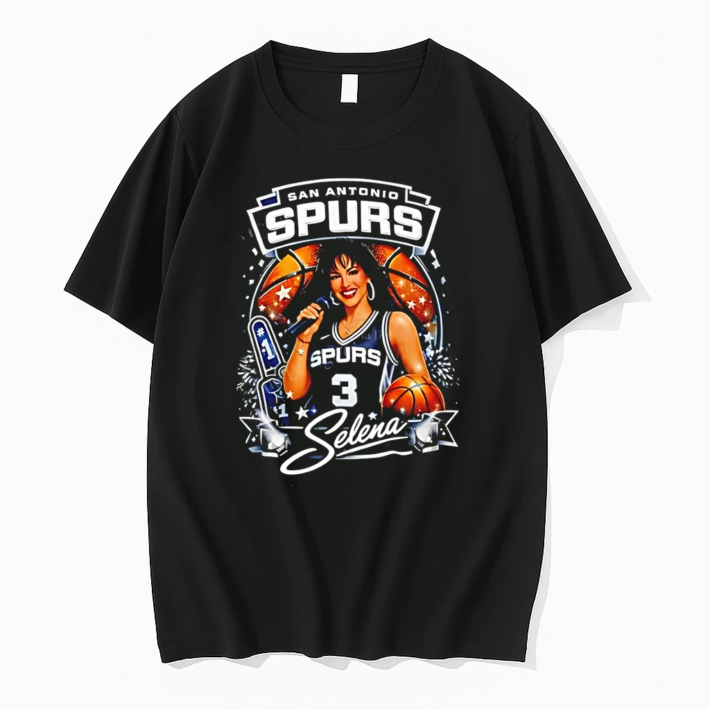 Officials Selena Spurs Basketball Fan Graphic Premium T Shirt Sweatshirt Hoodie