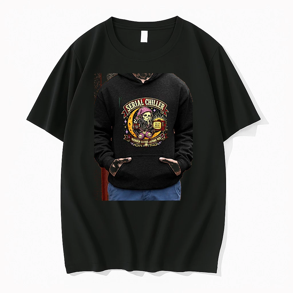 Officials Serial Chiller Stay In Watch Murder Til Death Doesnt Care Murder Shows Before Bed Premium T Shirt Sweatshirt Hoodie