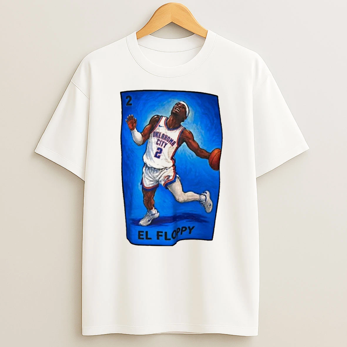 Officials Shai Gilgeous Alexander 2 Okc El Floppy Premium T Shirt Sweatshirt Hoodie