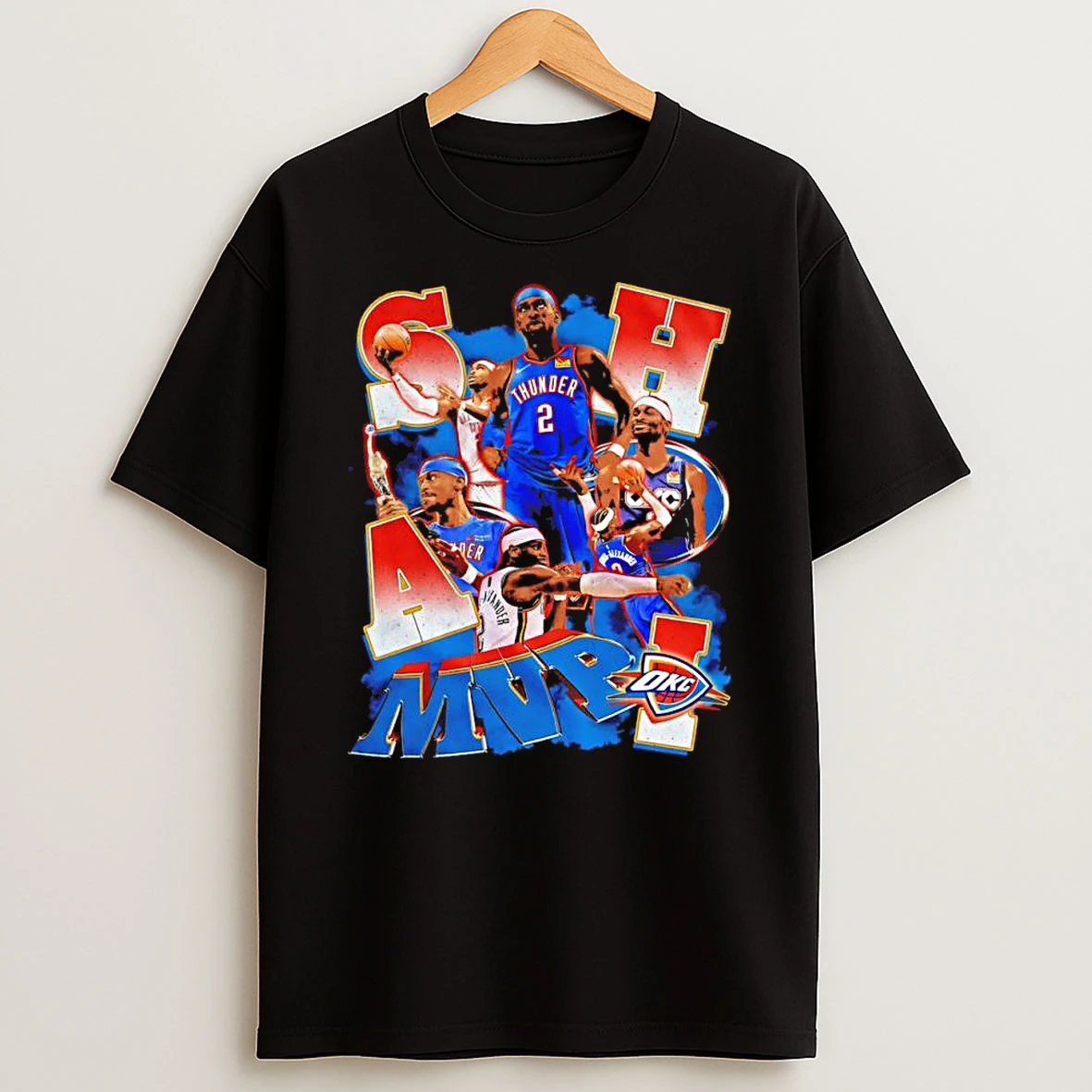 Officials Shai Gilgeous Alexander Okc Thunder Mvp Shai Vintage Graphic Premium T Shirt Sweatshirt Hoodie