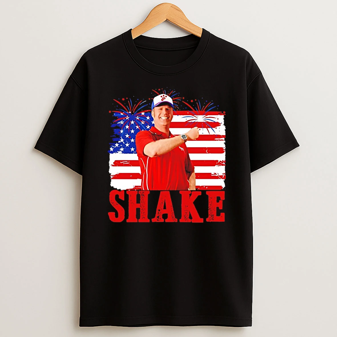 Officials Shake 4th Of July Independence Day 250th Years 2026 American Flag Premium T Shirt Sweatshirt Hoodie